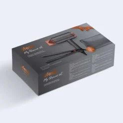 Set de Secador Plegable y Plancha de Pelo 200ºC BELLOS MYGLAMOURSET