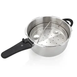 Set Olla Super Rápida Orbegozo 6+4L con Vaporera HP4566