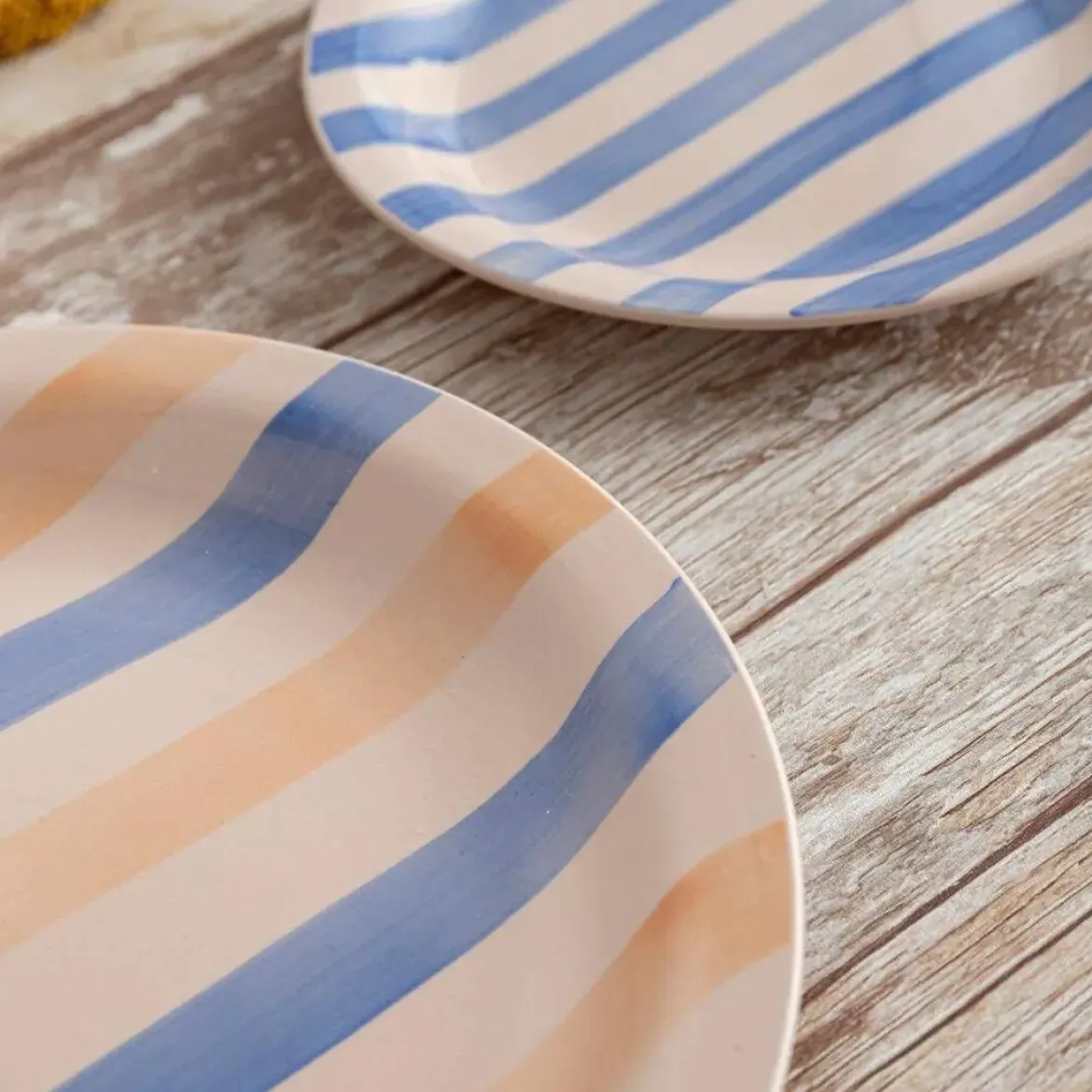 Set Vajilla de Cerámica Azul 18 Piezas para 6 Personas CRETA QUID