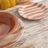 Set Vajilla de Cerámica Marrón 18 Piezas para 6 Personas CRETA QUID