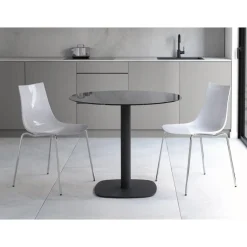 Silla de Cocina Apilable en Policarbonato Blanco YANKY