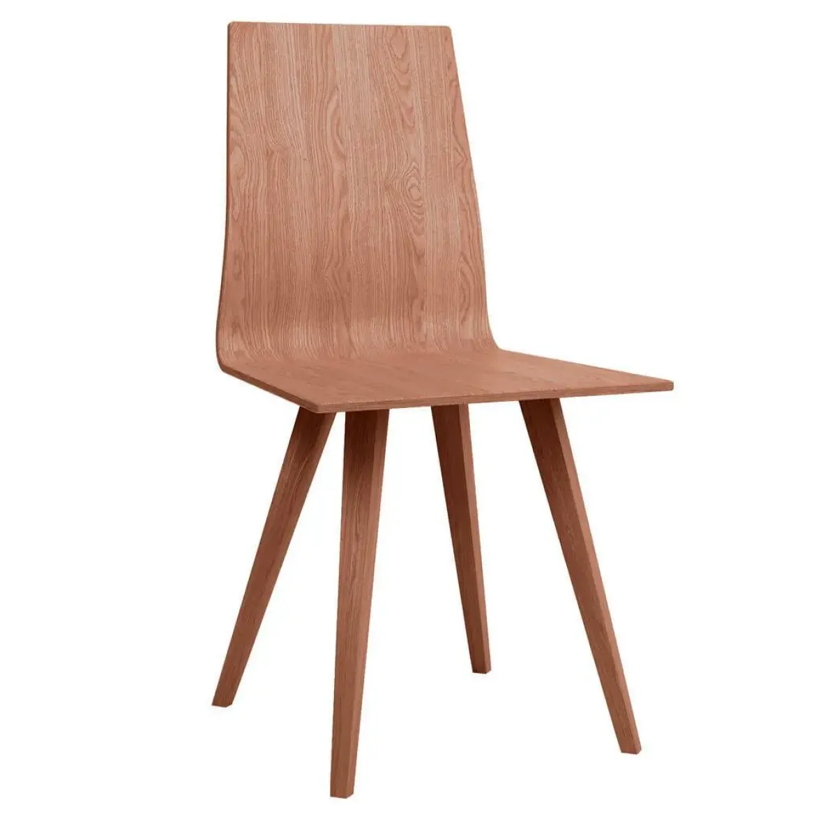 Silla de Cocina con Patas y Asiento de Madera LIVORNO