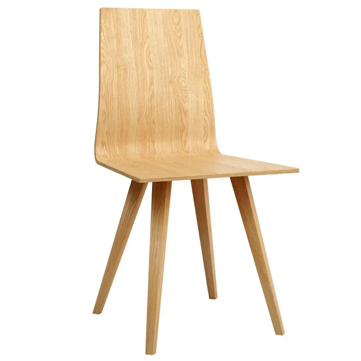 Silla de Cocina con Patas y Asiento de Madera LIVORNO