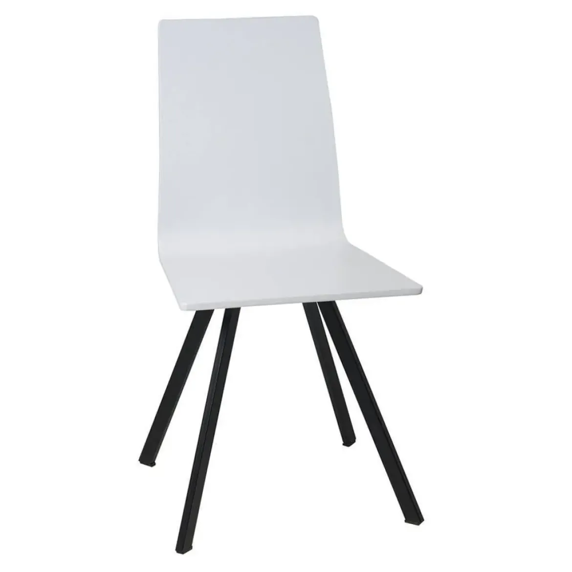 Silla de Cocina de Madera con Patas Metálicas EBRO/NG