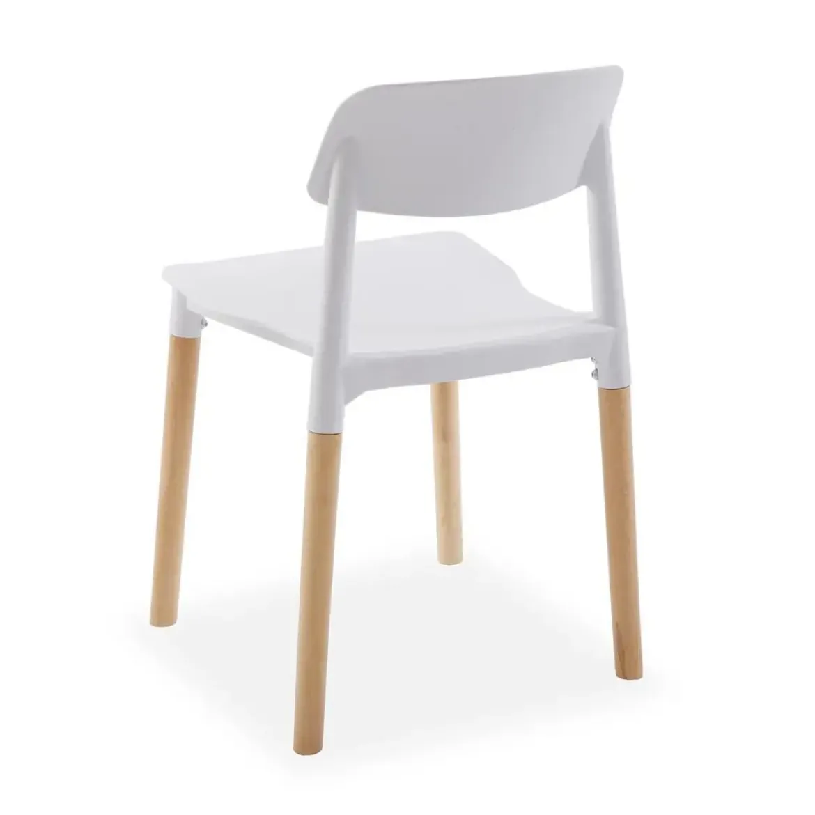 Silla de Cocina de Madera de Haya y Polipropileno 2202008