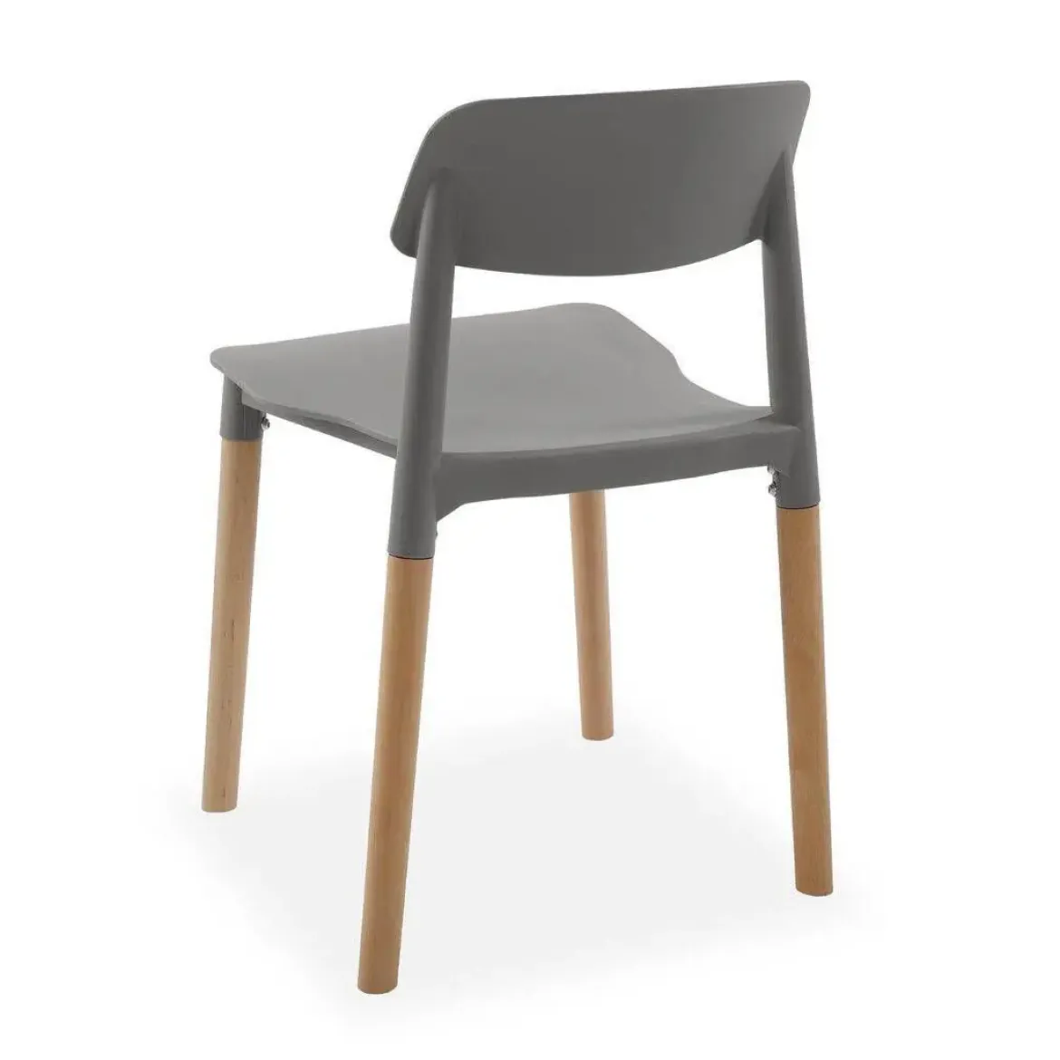 Silla de Cocina de Madera de Haya y Polipropileno 2202008