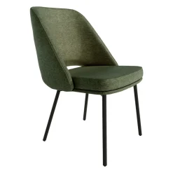 Silla de Comedor con patas Negras BEIRUT