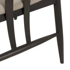 Silla de Comedor con Respaldo y Asiento Tapizado 61122