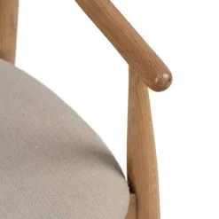 Silla de Comedor con Respaldo y Asiento Tapizado 61122