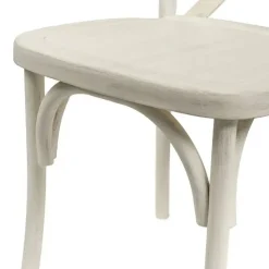 Silla de Comedor con Respaldo Cruzado de Polipropileno
