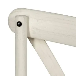 Silla de Comedor con Respaldo Cruzado de Polipropileno