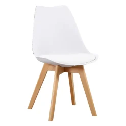 Silla de Comedor de Resina estilo Nórdico FINA
