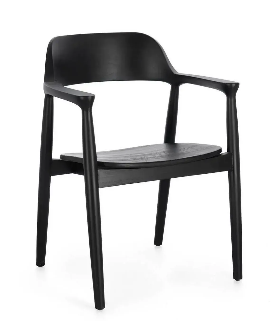 Silla de Comedor en Madera de Teca Natural con Barniz Nitrocelulosa IDRIS
