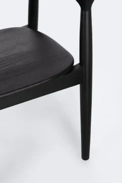 Silla de Comedor en Madera de Teca Natural con Barniz Nitrocelulosa IDRIS
