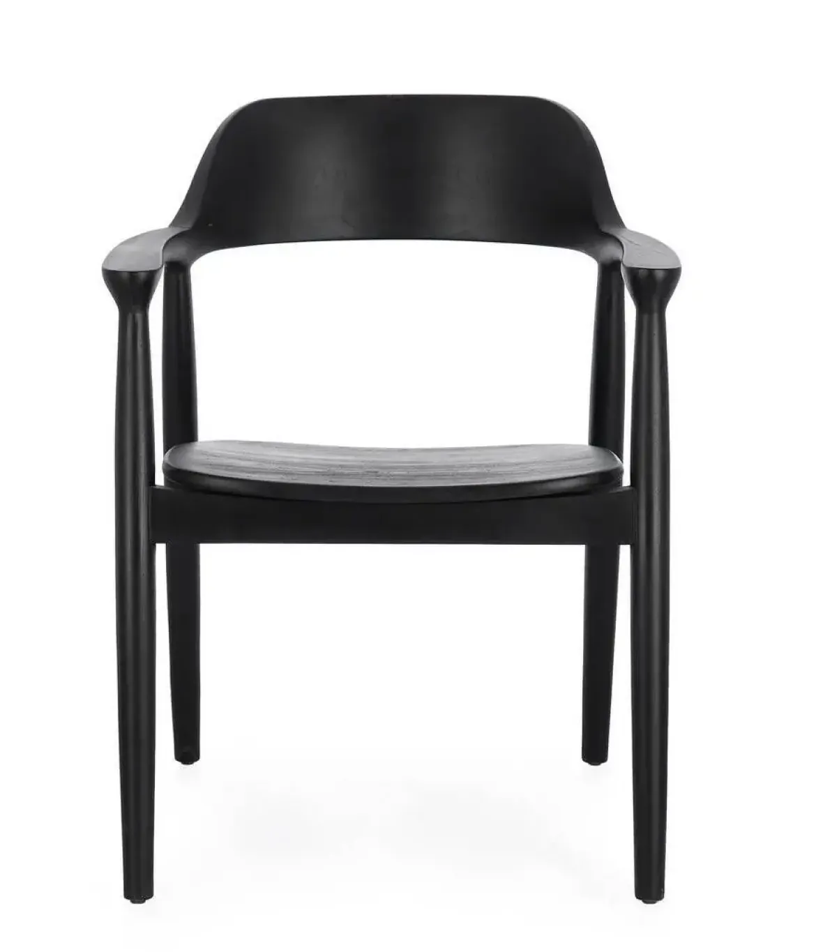 Silla de Comedor en Madera de Teca Natural con Barniz Nitrocelulosa IDRIS