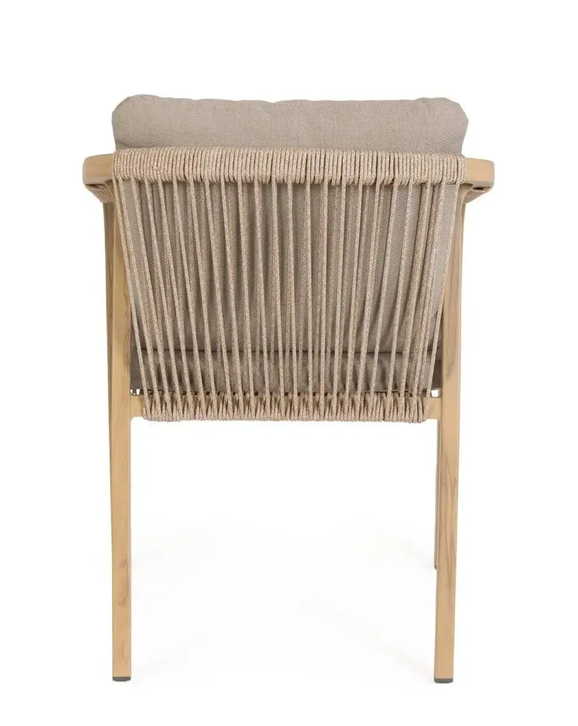 Silla de Jardín con Cojines y Cuerda Trenzada KALIMERA 0664125