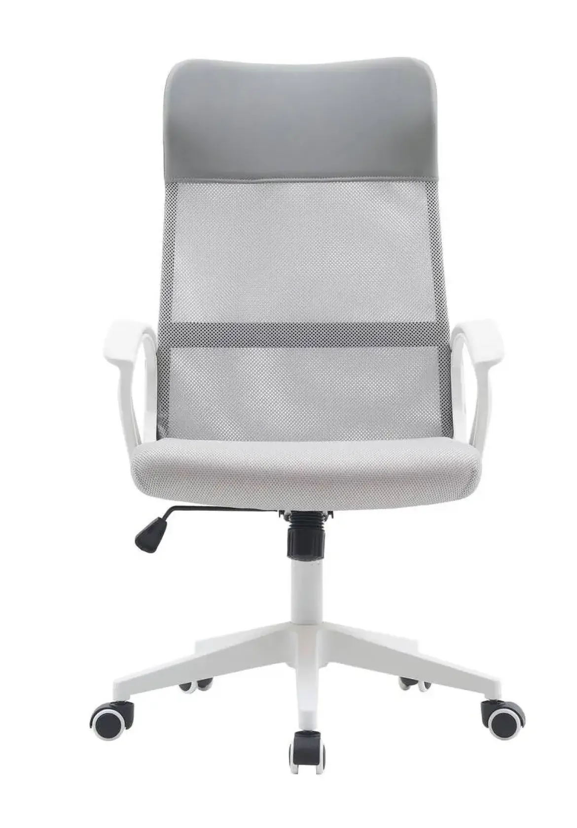 Silla de Oficina Color Gris-Blanco DORA OFIOFS0000017