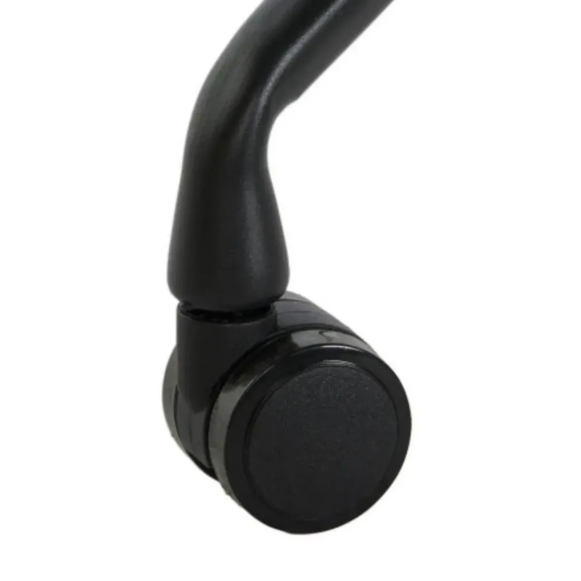 Silla de Oficina de Polipropileno y Metal Color Negro MB-205800