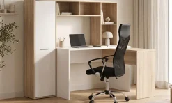 Silla de Oficina Ergonómica con Ruedas y Reposabrazos REGINA