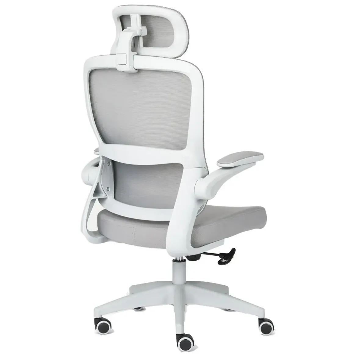 Silla de Oficina Ergonómica Gris con Malla TAYLOR 1054-H
