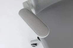 Silla de Oficina Ergonómica Gris con Malla TAYLOR 1054-H