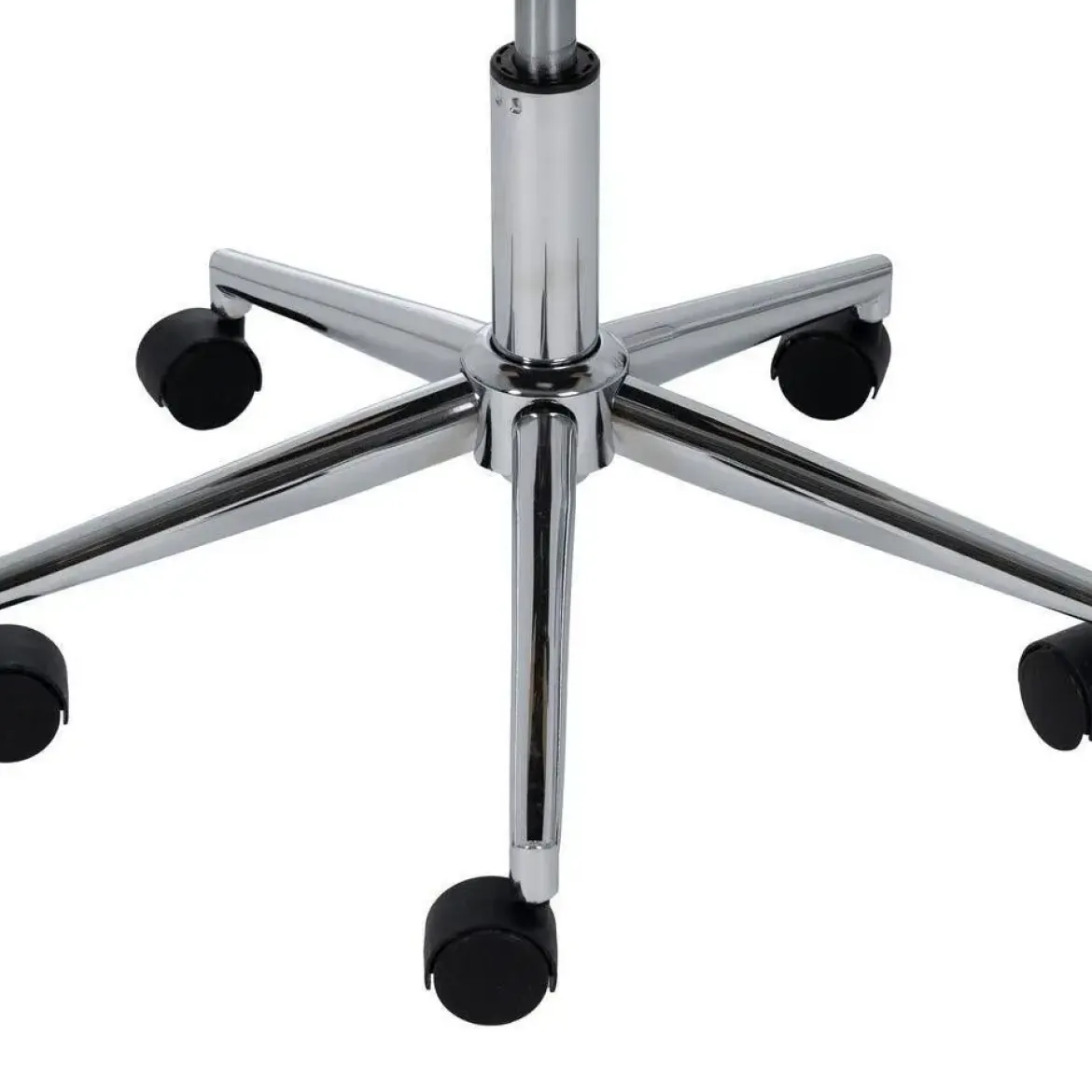Silla de Oficina Giratoria Gris-Natural con Estructura en Nogal 612641