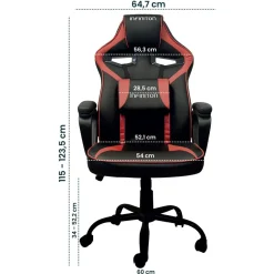 Silla Gaming Reclinable de Polipiel Infiniton GSEAT-TS
