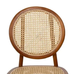 Silla Miel de Madera de Olmo con Respaldo Alto 44,5 cm 612650