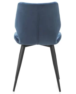 Silla tapizada en terciopelo GABAR VIVE modelo 8391