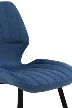 Silla tapizada en terciopelo GABAR VIVE modelo 8391