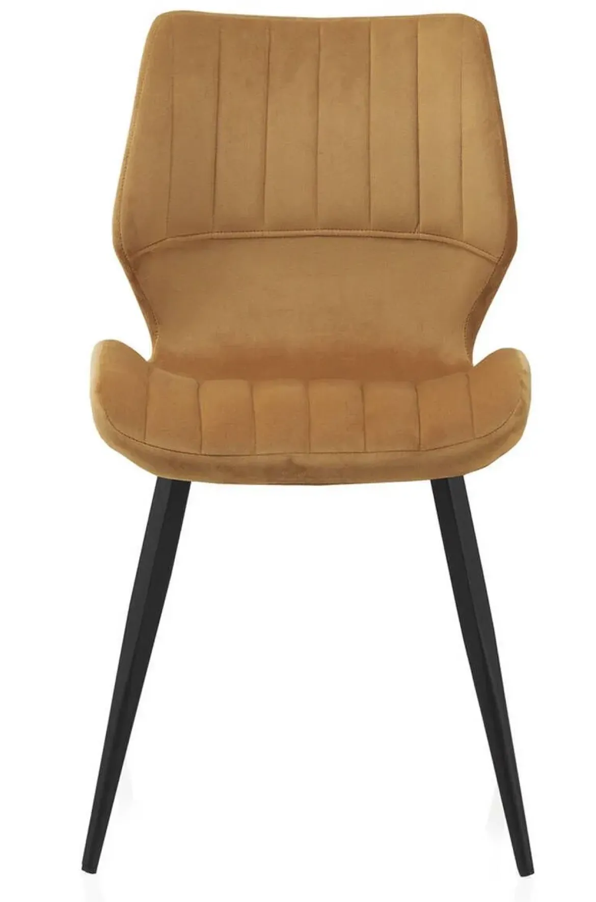Silla tapizada en terciopelo GABAR VIVE modelo 8390