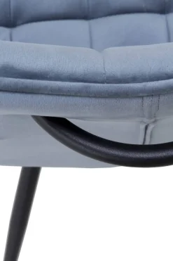 Silla tapizada en terciopelo GABAR VIVE modelo 838