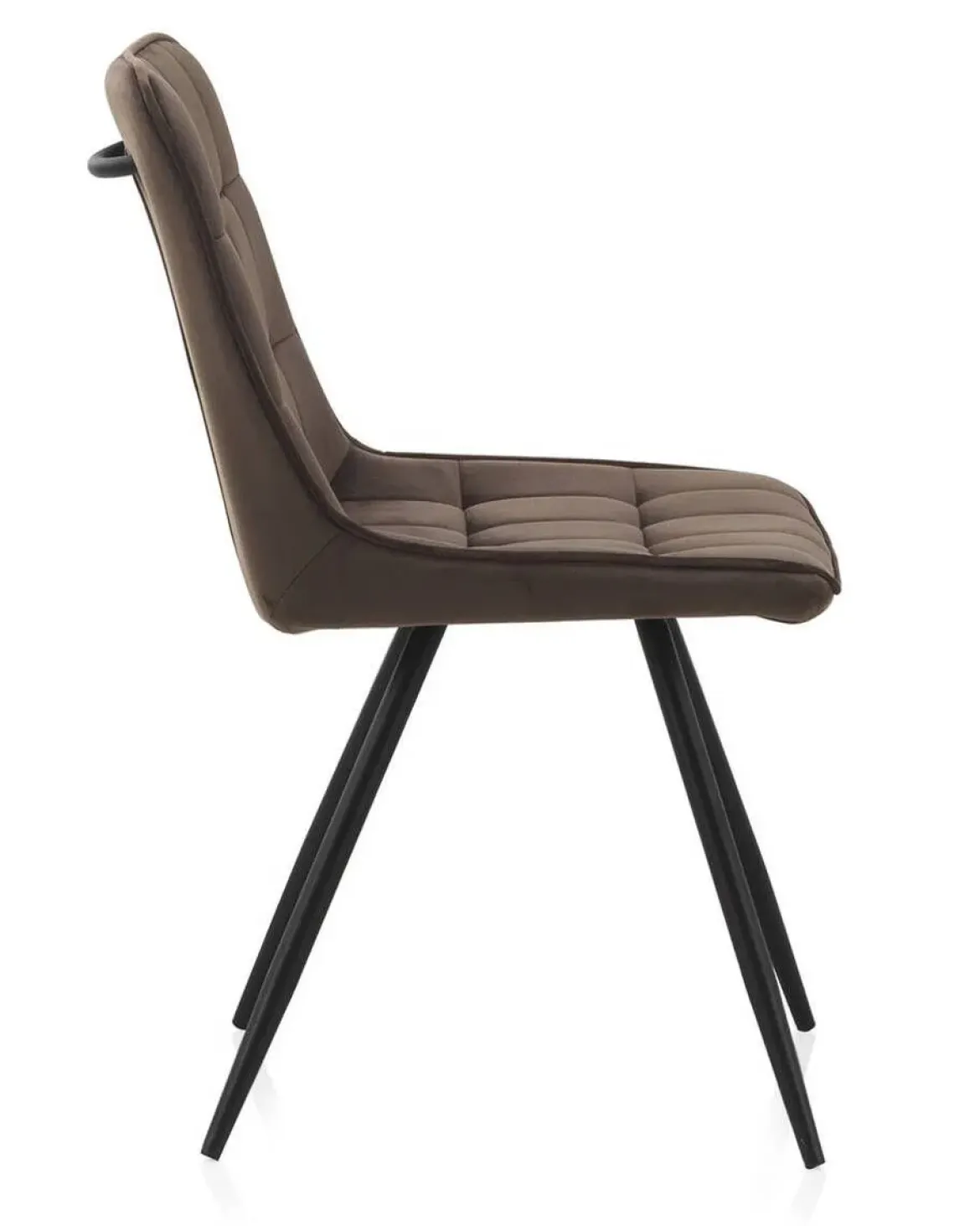 Silla tapizada en terciopelo GABAR VIVE modelo 838