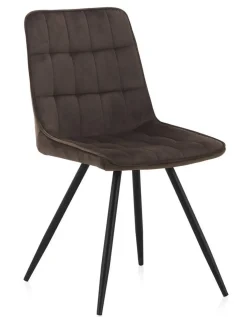 Silla tapizada en terciopelo GABAR VIVE modelo 838
