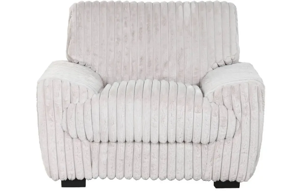 Sillón Bajo en Poliéster Beige MB-219485