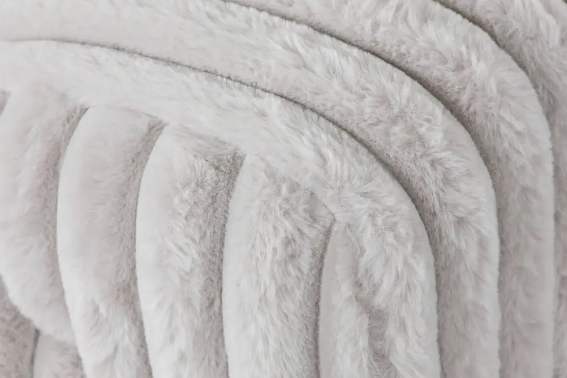 Sillón Bajo en Poliéster Beige MB-219485