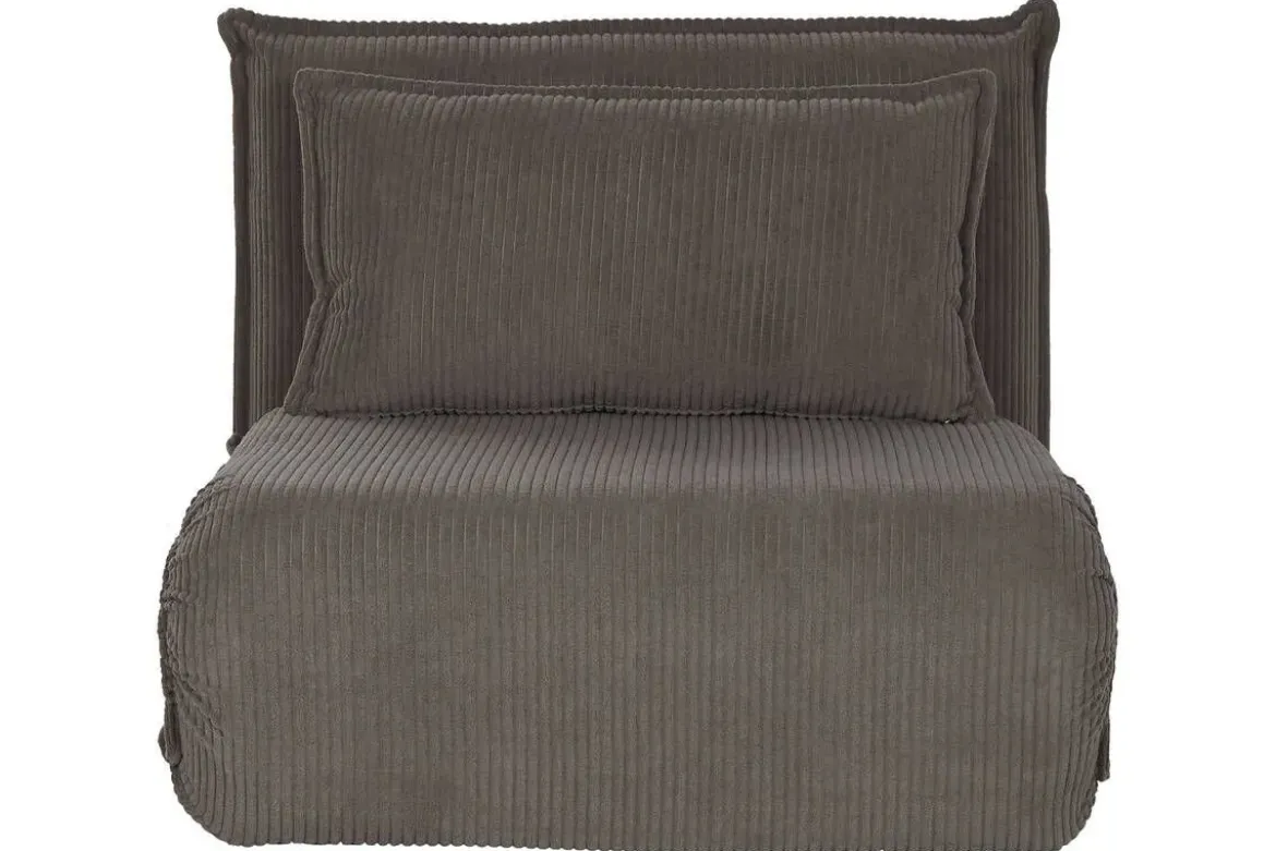 Sillón Cama Tipo Futón Metal-Poliester 83x70 cm