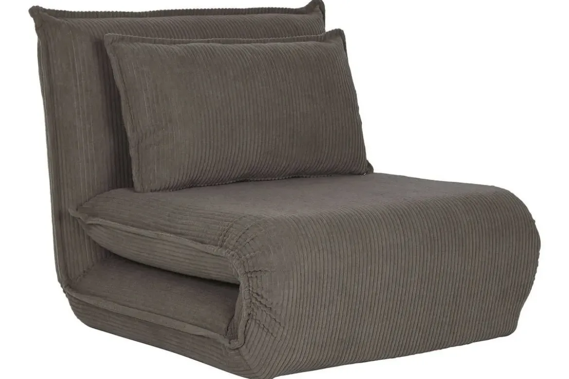 Sillón Cama Tipo Futón Metal-Poliester 83x70 cm