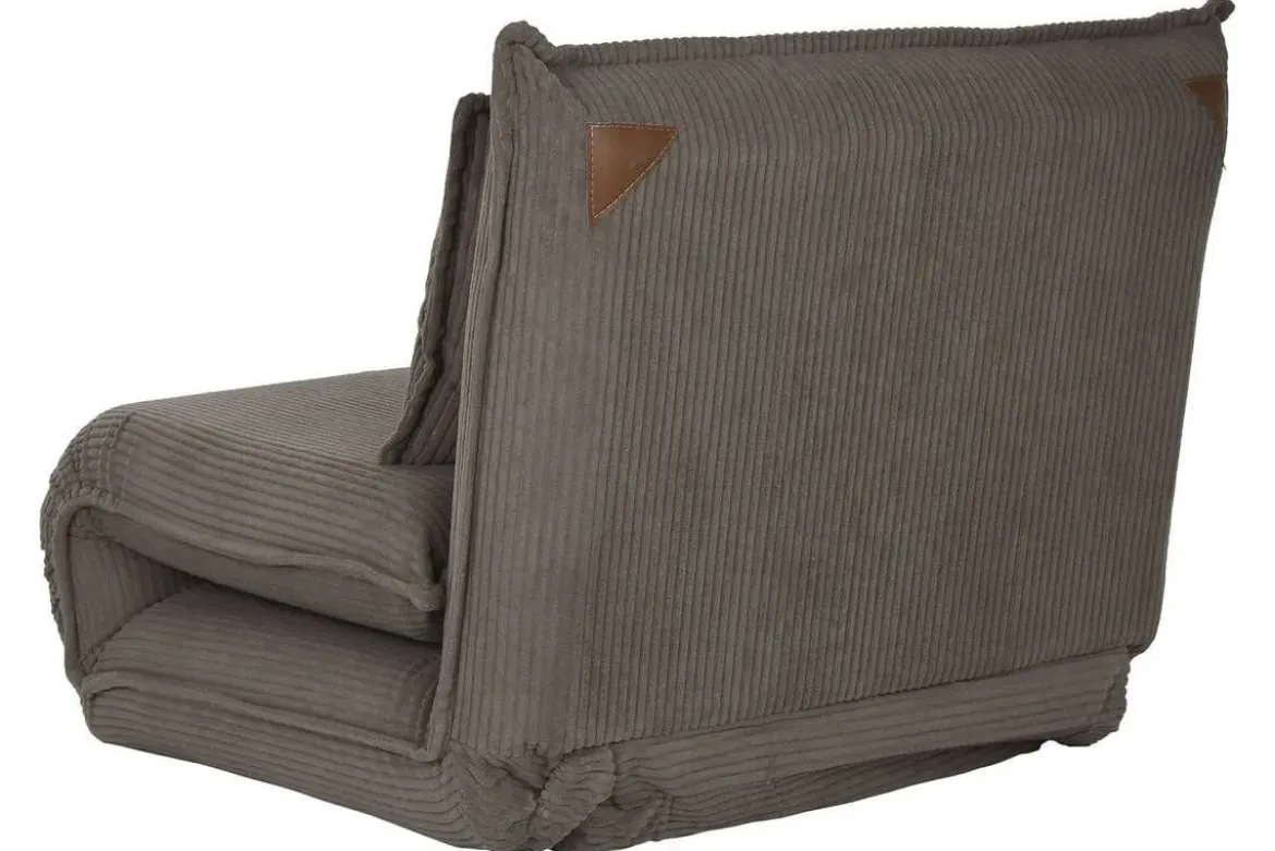 Sillón Cama Tipo Futón Metal-Poliester 83x70 cm