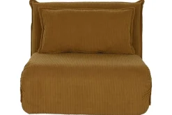 Sillón Cama Tipo Futón Metal-Poliester 83x70 cm