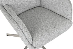 Sillón con Descalzadora Tapizado en Poliéster Metal MB-217773