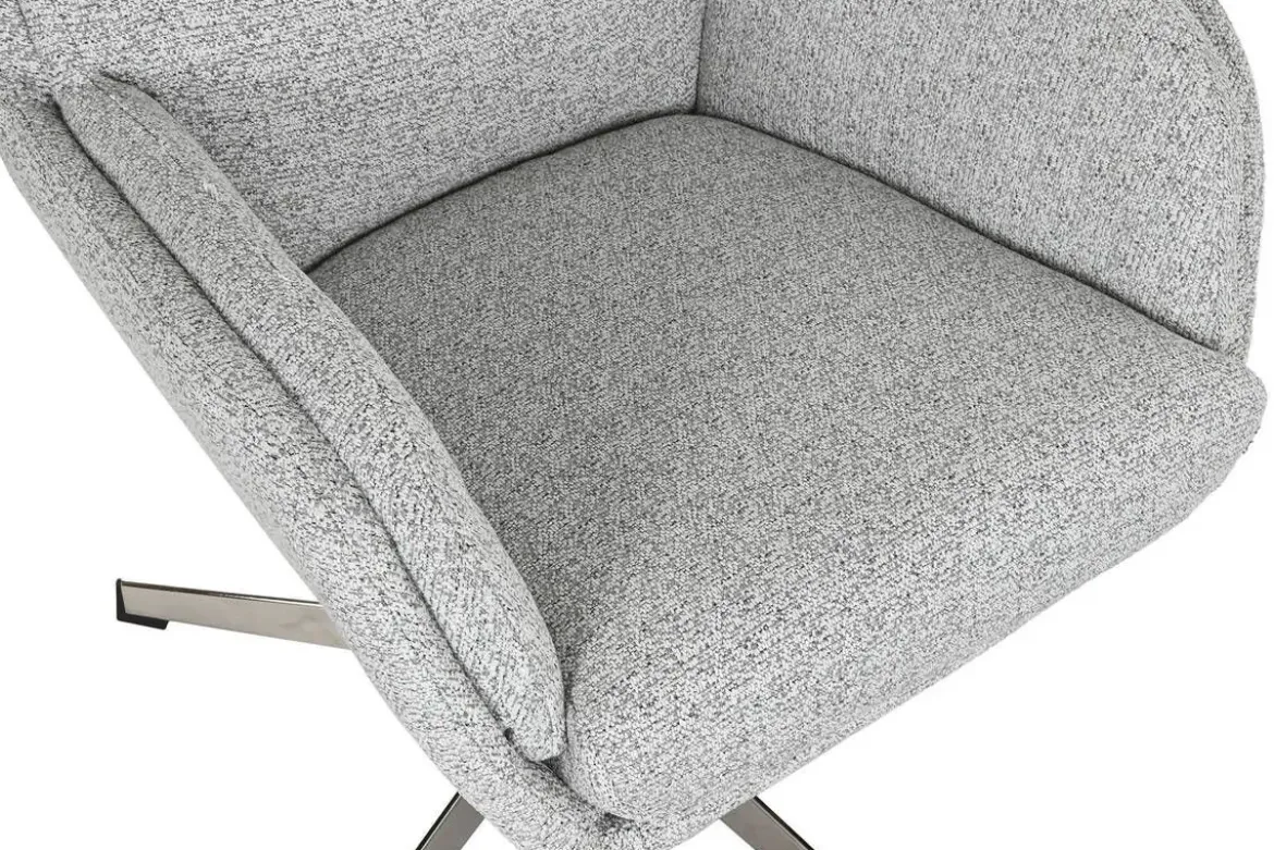 Sillón con Descalzadora Tapizado en Poliéster Metal MB-217773