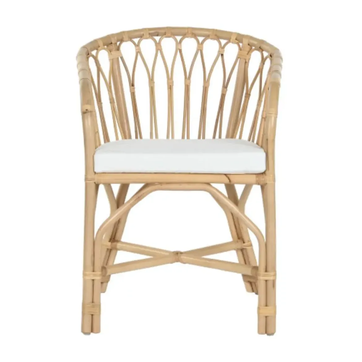 Sillón de Bambú-Ratán Natural 58 cm MB-215350