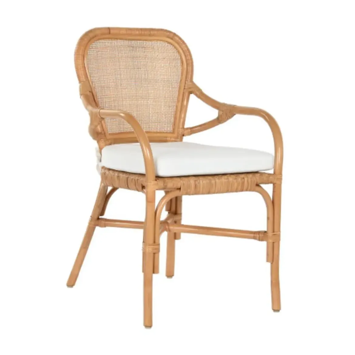 Sillón de Bambú-Ratán Natural 55 cm MB-215353