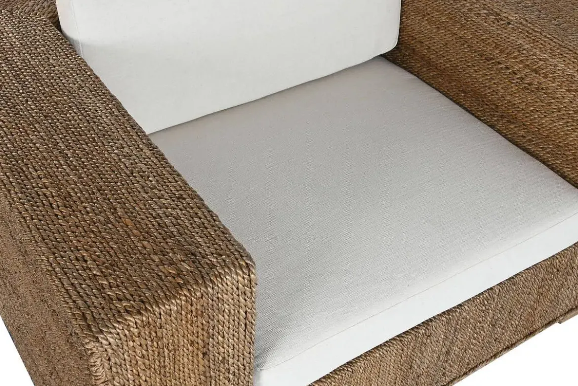 Sillón de Jardín en Fibra y Madera de Teca MB-220071