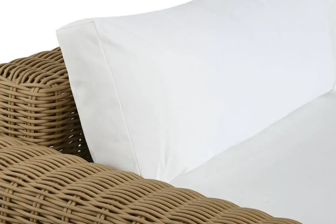 Sillón de Jardín Ratán Sintético con Cojines MB-218346