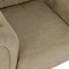 Sillón de Madera Tapizado en PU Marrón MB-223057