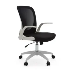 Sillón de Oficina con brazos Modelo OPEN Tapizado en tejido Mesh
