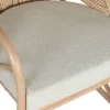 Sillón de Ratán Natural Diseño de Hoja MB-215357
