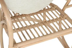 Sillón de Ratán Natural Diseño de Hoja MB-215357
